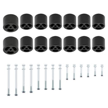 Load image into Gallery viewer, 50mm Body Lift Kit Blocks Bolts geschikt voor Nissan Navara D22 Dual Cab w/ Tub 2 inch