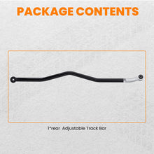 Load image into Gallery viewer, Rear Adjustable Track Bar Rod compatible for Jeep Wrangler JK 2007-2018 0-6 inch Lift