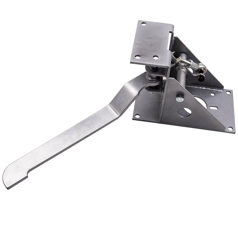 Steel 90 Degree Under Dash Hanging Brake Pedal Kit Assembly compatible for Ford compatible for Chevy