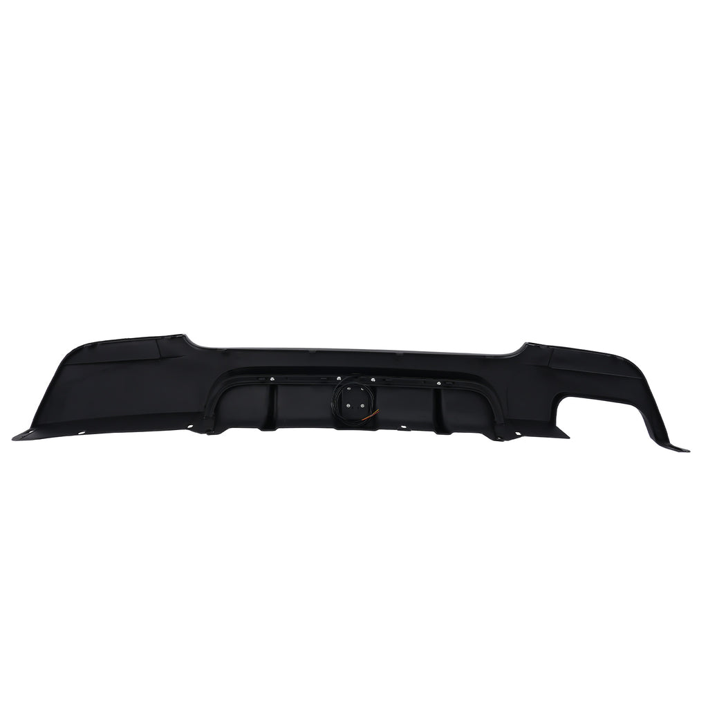 Rear Valance Diffuser Splitter W/ LED geschikt voor BMW 3 Series E92 E93 M Sport 2006-2014