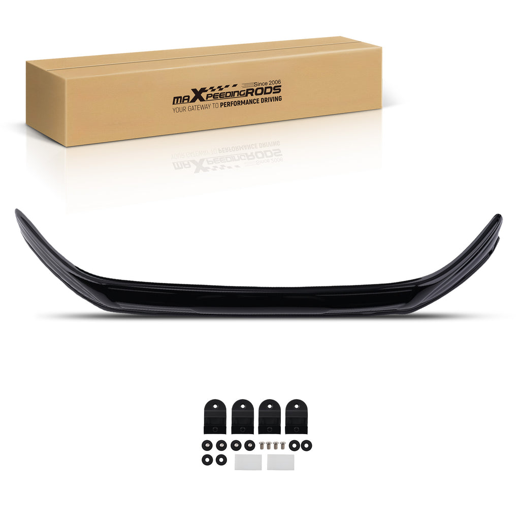 Acrylic Bonnet Guard geschikt voor Ford Ranger 2016-2023 Front Black Hood Protector
