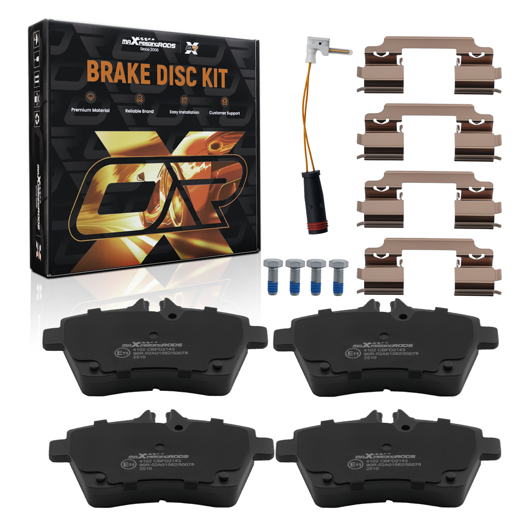 Front Brake Pads Kit compatibel met Mercedes-Benz A-Class W169 20...