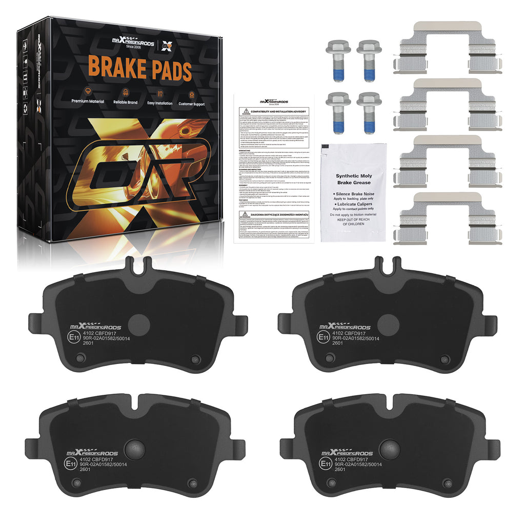 Front Brake Pads Set compatible with Mercedes C-Class W203 Saloon 2000-2007 0034202520