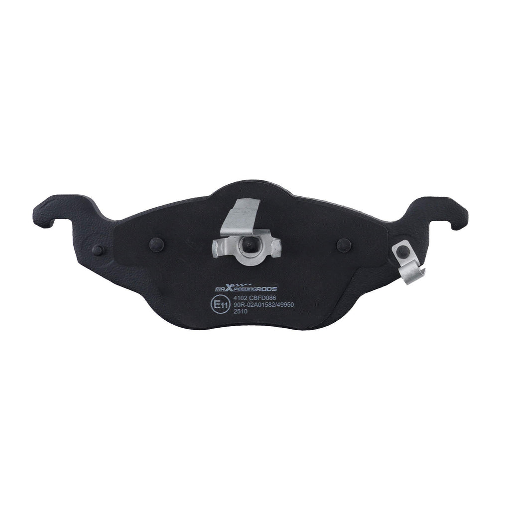 Front LeftRight Brake Pads compatible for Opel Astra G CC F08 1.2L-2.0L 1998-2009 1605121