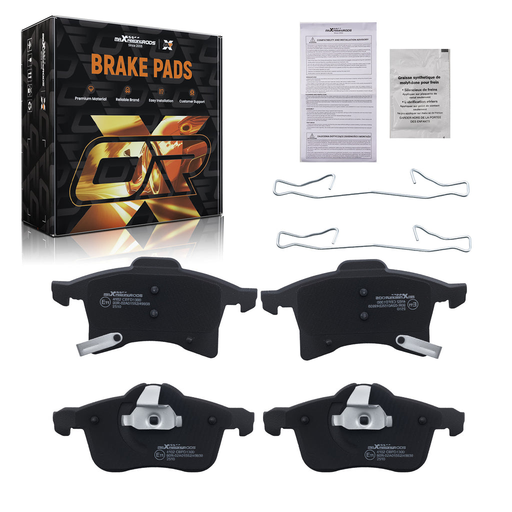 Front DriverPassenger Brake Pads compatible with Vauxhall Adam 2012-2019/Combo 2001-2012