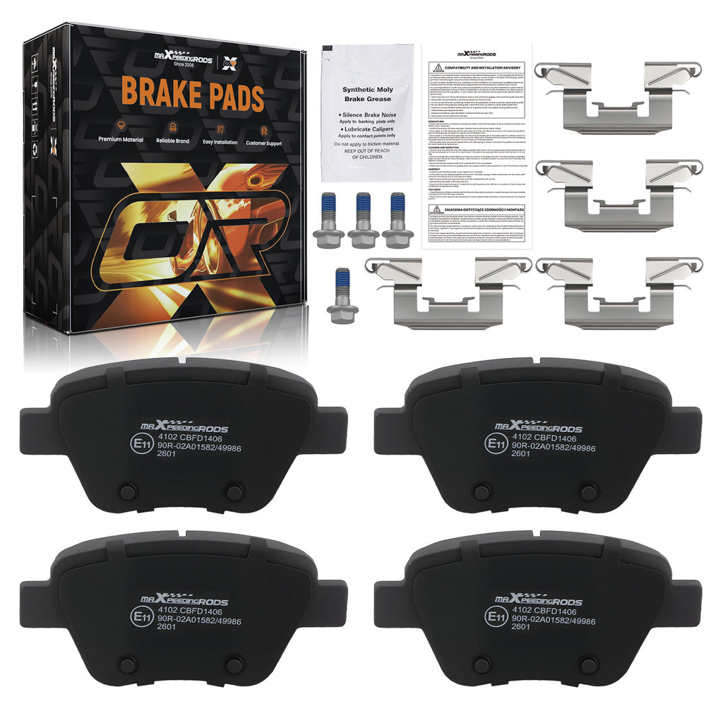 Front Brake Pads Kit compatibel met Suzuki Baleno/compatibel met...