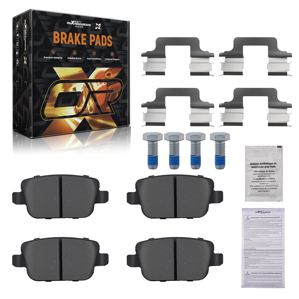 Achter Remblokken geschikt voor Ford Focus II Galaxy Mondeo 2006-2015