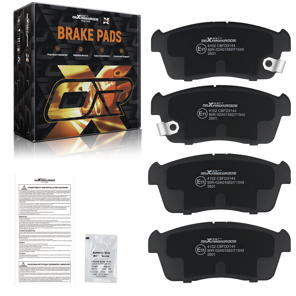 Front Brake Pads Kit compatible with Daihatsu Sirion/Perodua Myvi 2005-2013 5581080G00
