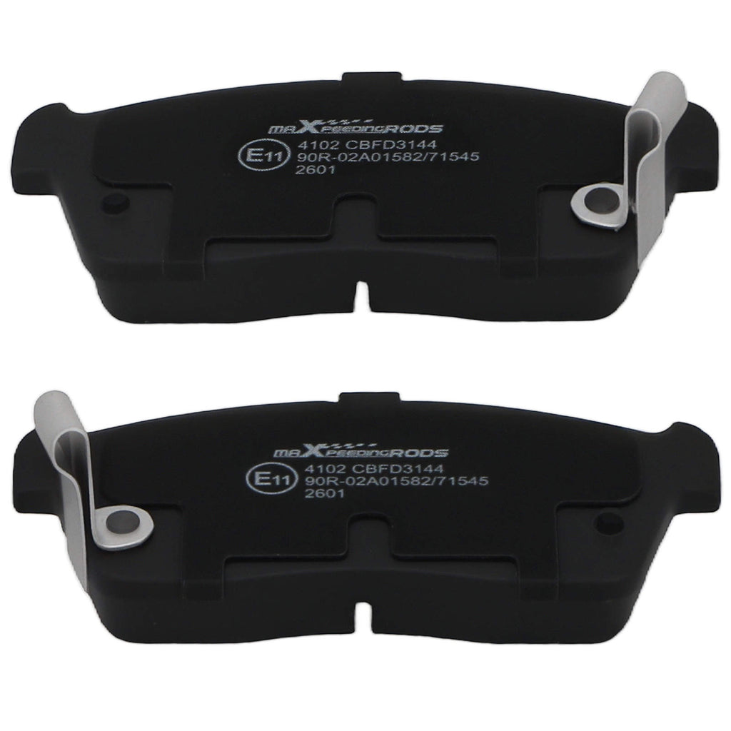 4pcs Front Brake Pads compatible for Suzuki Celerio/Compatible for Suzuki Alto 2014-On 5581080G02