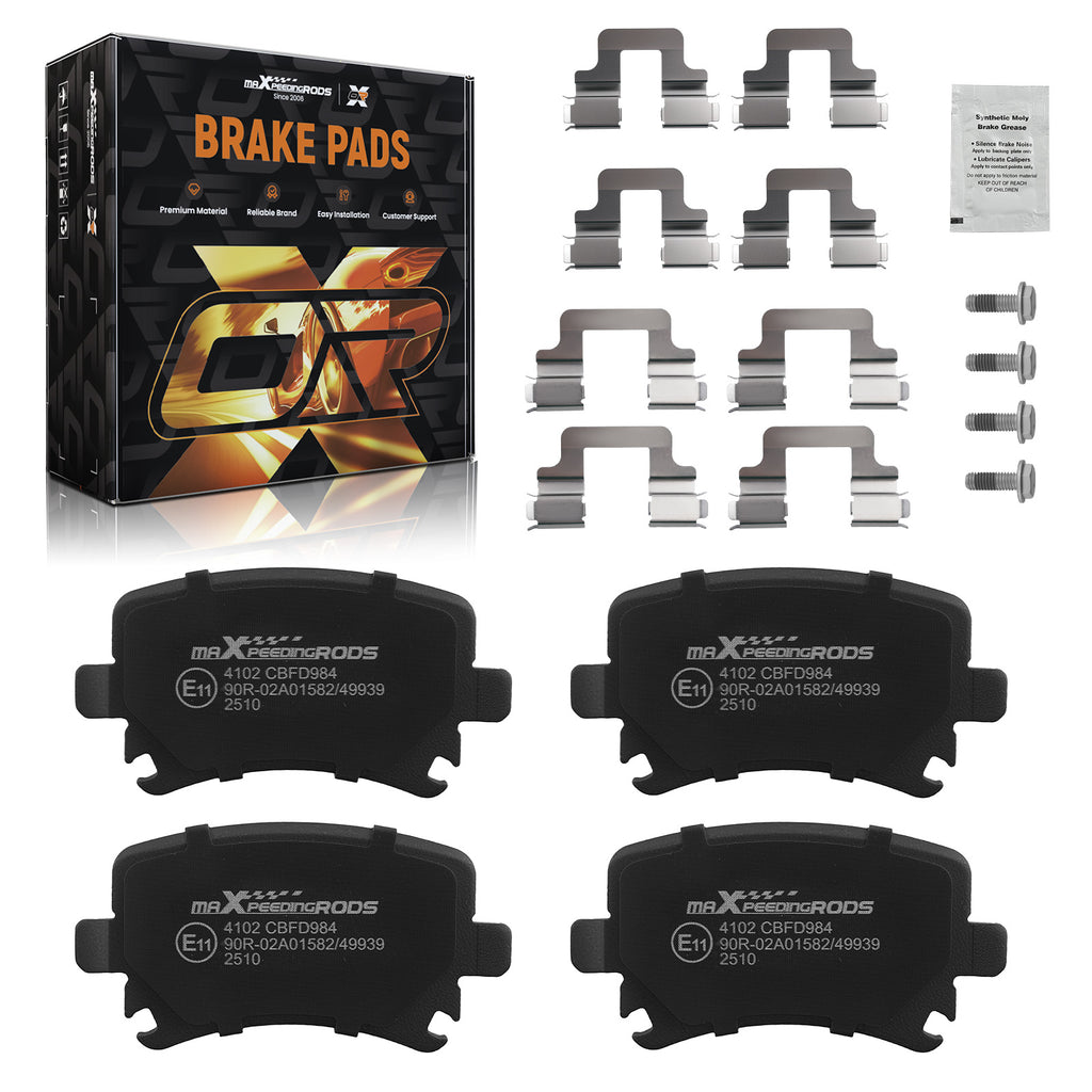Rear Brake Pads Dirver Passenger geschikt voor VW Touran 2003-2015/Tiguan 2007-2018