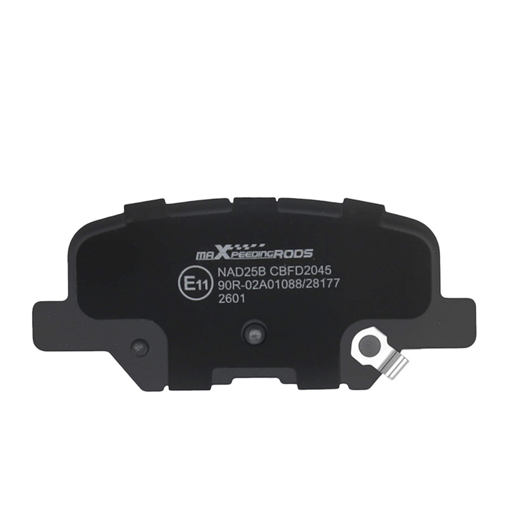 4pcs Rear Brake Pads compatible for Peugeot 4008/Compatible for Mitsubishi Outlander 2012-2012 1619790780