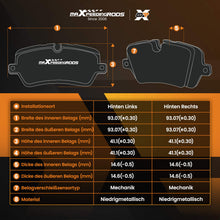 Load image into Gallery viewer, Brake Pads Set Rear compatible for Kia Sportage/Ceed 06-2019 583021HA10 583021JA30