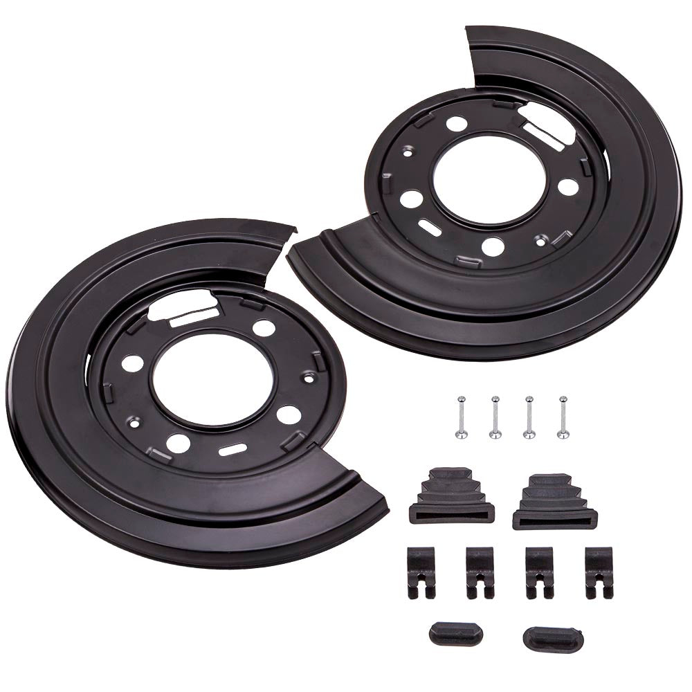 Geschikt voor Ford F250 F350 F450 Excursion Rear Brake Dust Shield Backing Plates Pair