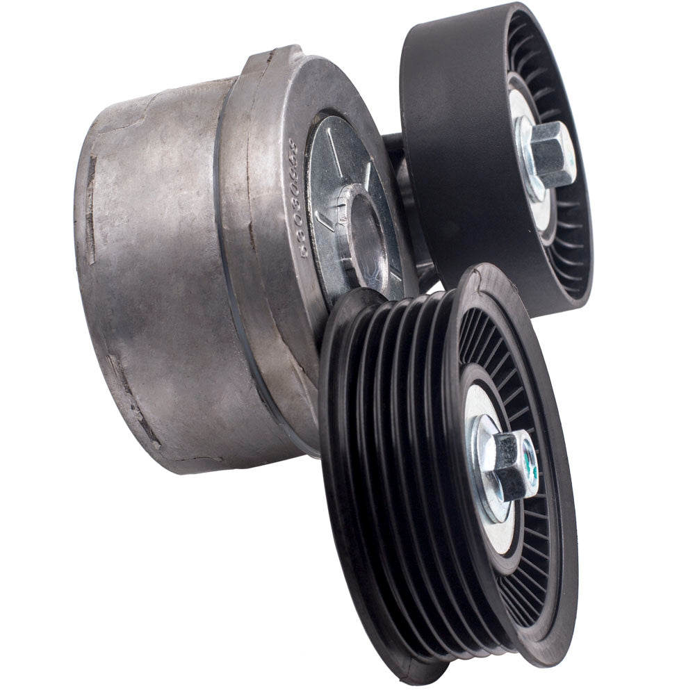 Belt Tensioner + Pulley compatible with Dodge Jeep Mitsubishi 3.7L 53030958AE New