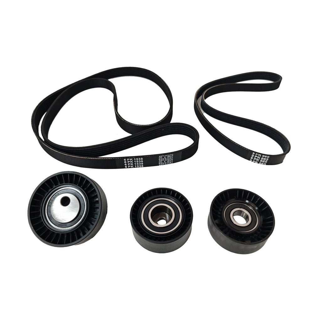 Serpentine Belt Tensioner Idler poelie Kit geschikt voor BMW 3 Serie E46 E36 5 Serie E39
