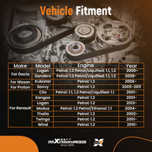 Load image into Gallery viewer, Timing Belt + Water Pump Kit compatible for Renault Clio Modus Wind compatible for Dacia Sandero 1.2 16V