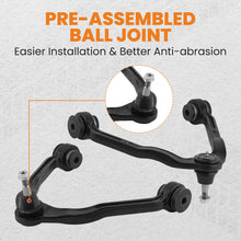 Load image into Gallery viewer, 8x Front Upper Control Arm Ball Joint Tie Rod compatible for GMC Yukon Chevy Silverado 1500