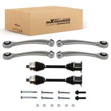 Load image into Gallery viewer, 4X UPPER TOP FRONT USPENSION CONTROL ARMS + 2X CONJUNTOS DE EJES CV compatible for AUDI A4
