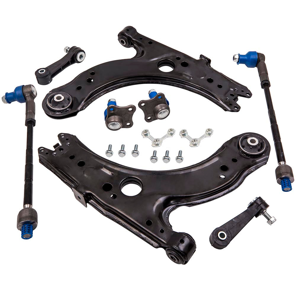 compatible for Vw Golf compatible for Audi A3 compatible for Seat Skoda Querlenkersatz Traggelenk Koppelstange Spurstange
