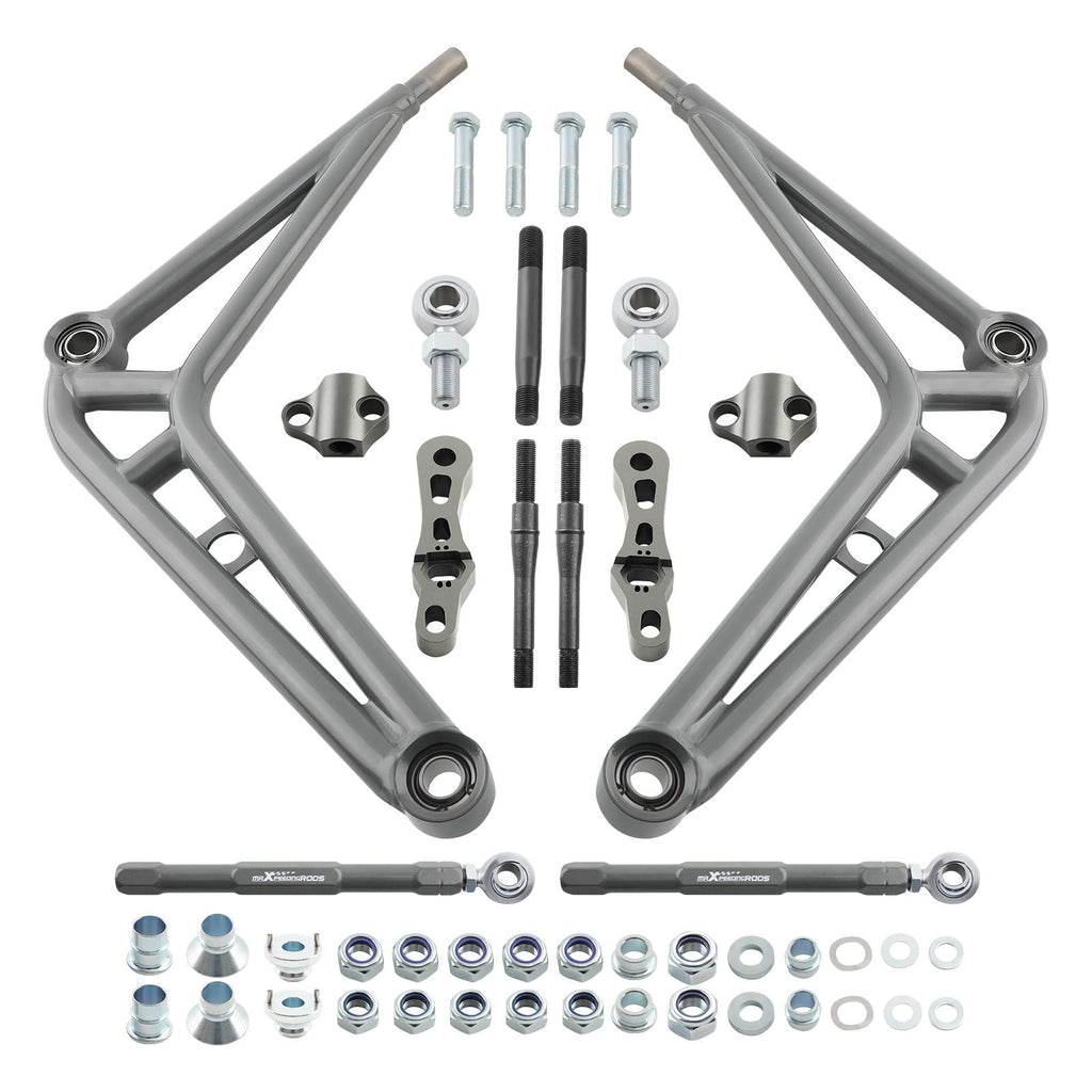 Wide Angle Steering Kit Drift Drifting Lower Control Arms Complete Compatible For BMW 3 Series E46 1999-2005 all models