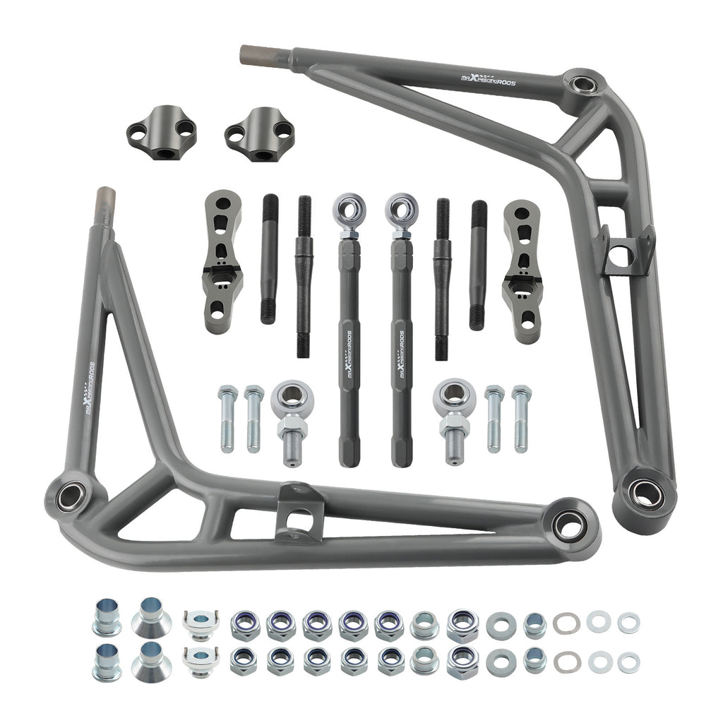 DRIFT WIDE ANGLE STEERING KIT COMPLETE DRIFT SUSPENSION ARMS geschikt voor BMW E46