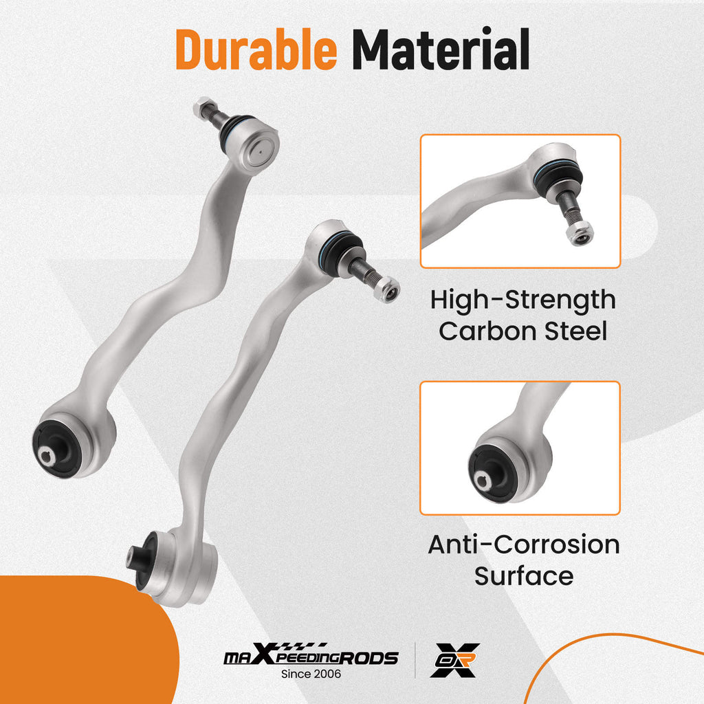 2X FRONT LOWER WISHBONE CONTROL ARM compatible for BMW 1-SERIES F20 F21 3ER F30 F31 2ER 4ER
