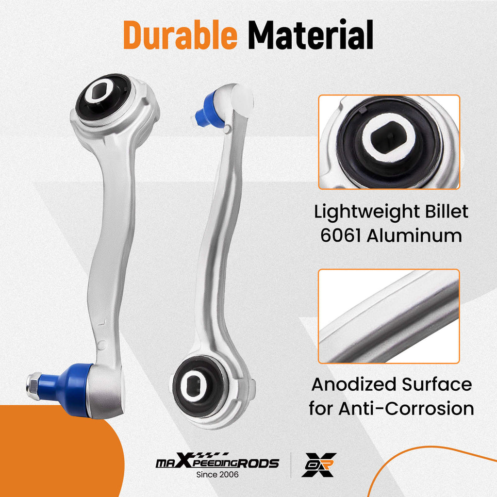 2pcs Front Control Arm Set compatible for Mercedes Benz C-CLASS W203 S203 W204 S204 CL203