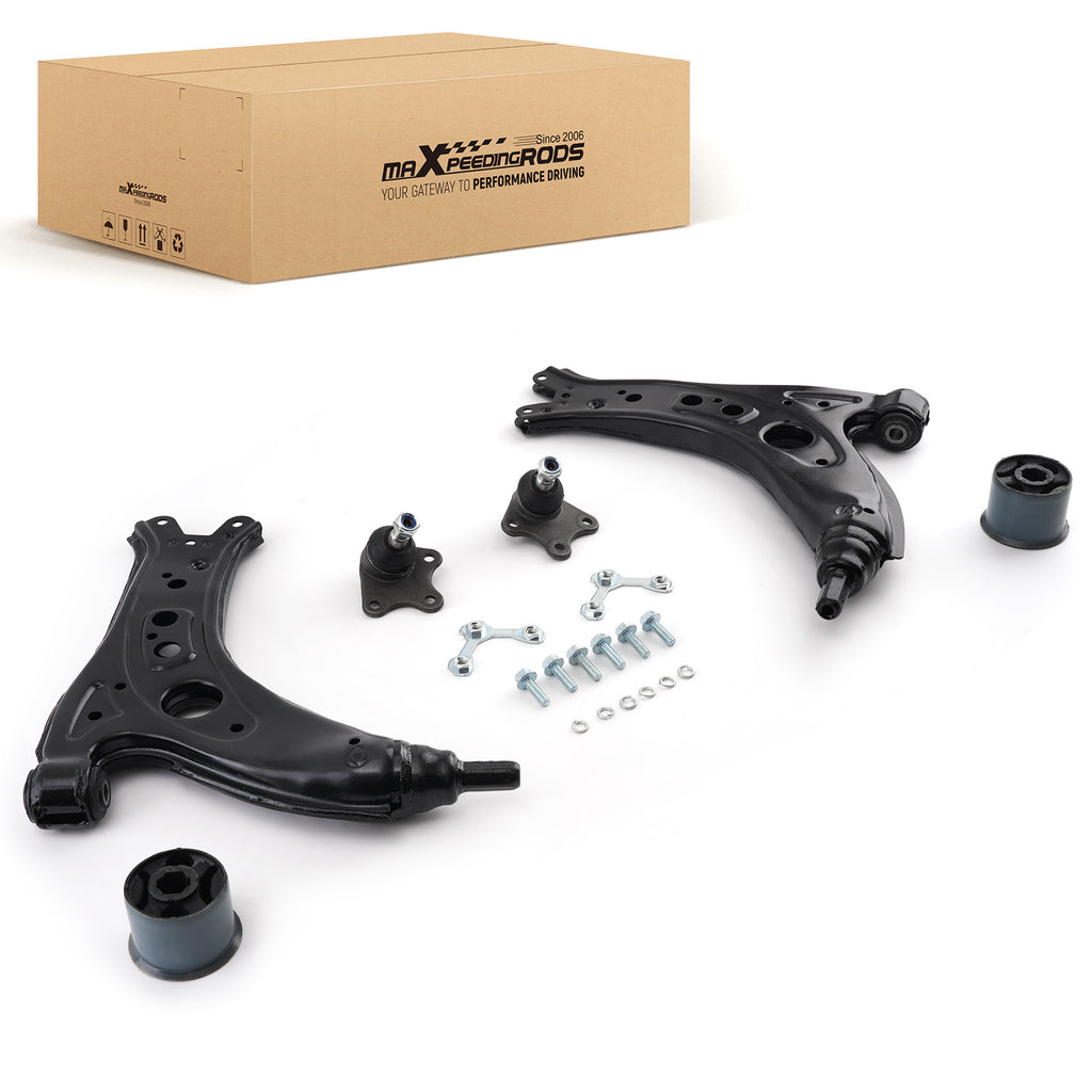 2 BRAZOS DE CONTROL DELANTEROS INFERIORES compatible for VW POLO compatible for SEAT IBIZA III compatible for SKODA FABIA