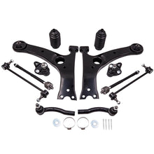 Load image into Gallery viewer, Front Lower Ball Joint Control Arm Tie Rod Sway Link compatible with Toyota Corolla 2003-2008 suspension arms