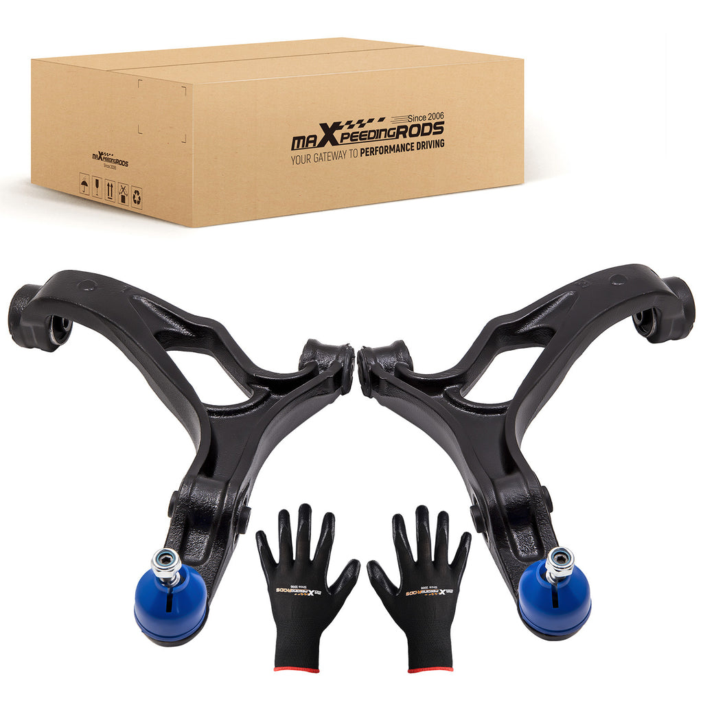 2X WISHBONE + BALL JOINT FRONT LEFT+RIGHT geschikt voor AUDI Q7 geschikt voor VW TOUAREG geschikt voor PORSCHE CAYENNE