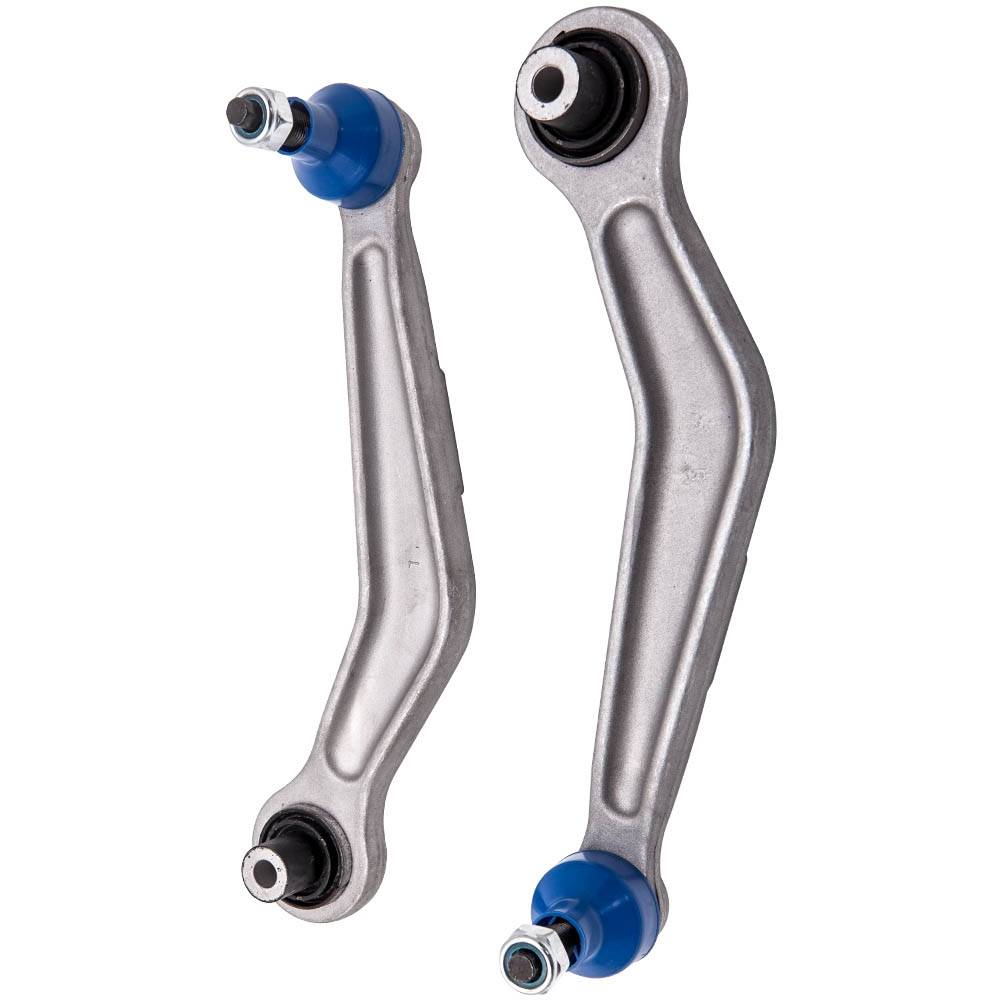 Compatible for BMW E39 Front Wishbone Control Arm Kit + 2 Tie Rods + 2 Stabilizers suspension arms