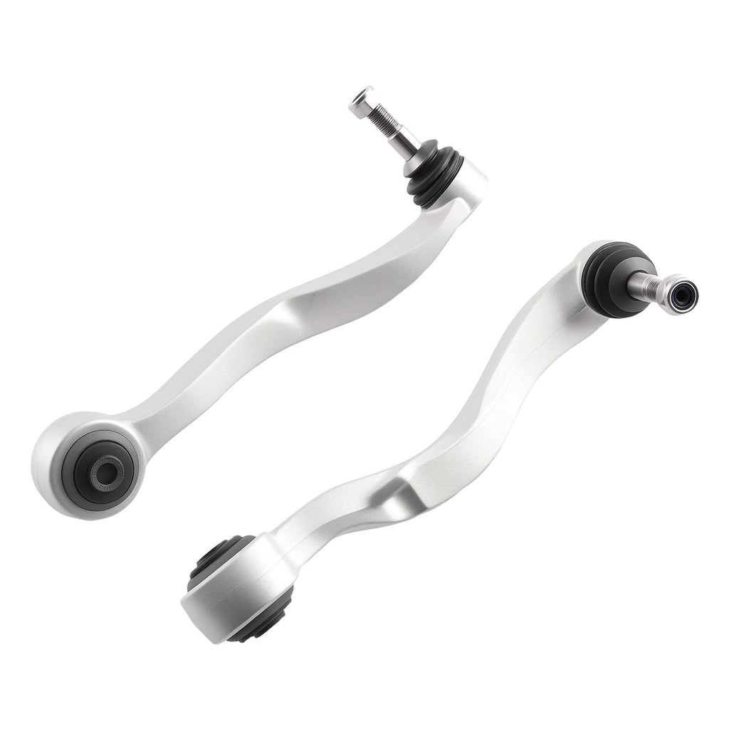 Front Control Arm + Sway Bar Link + Tie Rod compatible for BMW 2004 2005 2006 2007 08 09 10