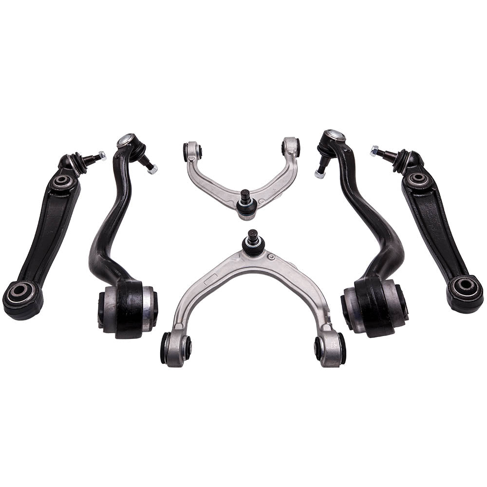 Front Lower Suspension Wishbones Track Control Arms X4 compatible with BMW X5 X6 E70 E71 E72 Suspension Arms