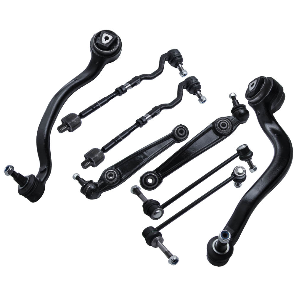 8x Front Bottom Suspension Wishbone Track Control Arms geschikt voor BMW X5 X6 E70 E71 E72