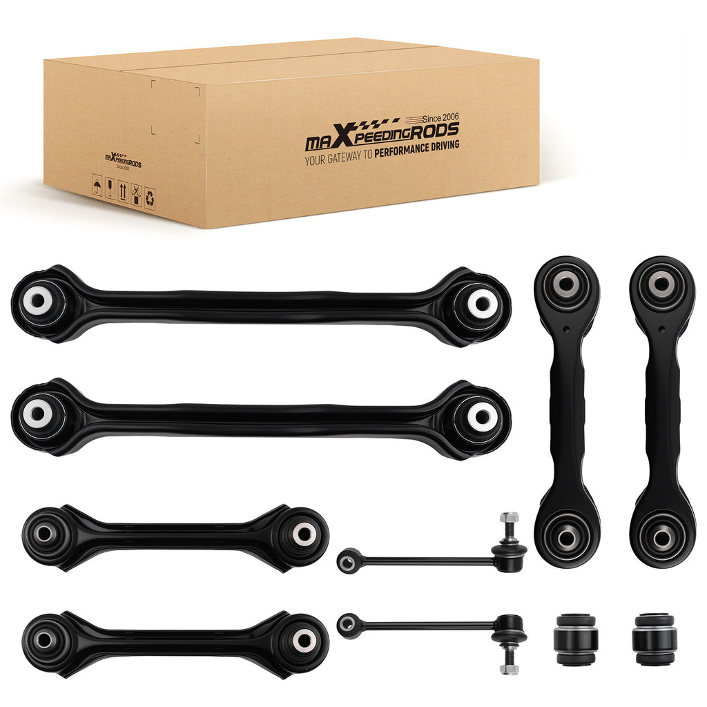 10pcs Rear Wishbone Suspension Control Arm Set geschikt voor BMW 1 Series E81 E87 E82 E88