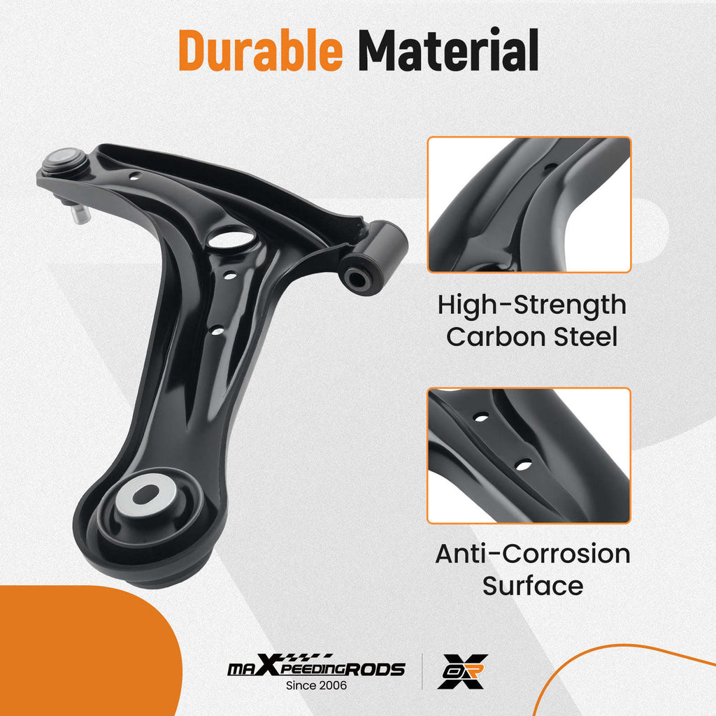 1PCS FRONT LOWER SUSPENSION WISHBONE CONTROL ARM RH compatible for FORD FIESTA MK7 compatible for MAZDA 2