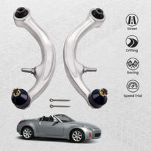 Load image into Gallery viewer, 2 Pcs Front Lower Rearward Control Arms compatible for Infiniti G35 03-07 Base Coupe RWD