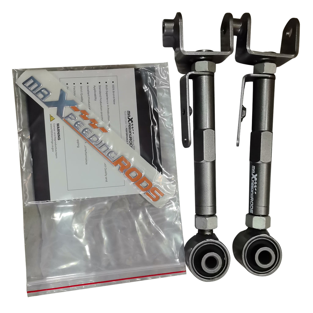 2x Rear Upper Adjustable Camber Control Arm Suspension Kit geschikt voor Honda CRV 02-06