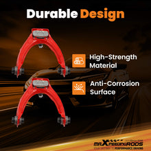 Load image into Gallery viewer, 6x Front Upper Rear Camber Kit + Lower Control arms For 1996-2000 compatible for Honda Civic