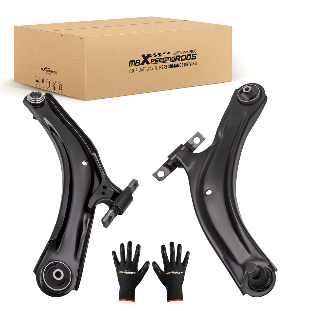 FRONT suspension LOWER WISHBONE ARMS LHRH compatible with NISSAN QASHQAI X-TRAIL KOLEOS I