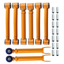 Load image into Gallery viewer, 2x Front Upper + 2x Rear Upper +4x lower Control Arms geschikt voor Jeep Wrangler TJ 97-06