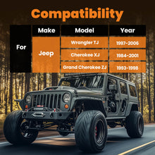 Load image into Gallery viewer, Front Upper Lower Control Arm compatible for Jeep Wrangler TJ Cherokee XJ Grand Cherokee ZJ