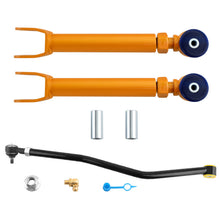 Load image into Gallery viewer, FRONT UPPER control arm + FRONT TRACK BAR ADJUSTABLE compatible with JEEP CHEROKEE XJ 91-01