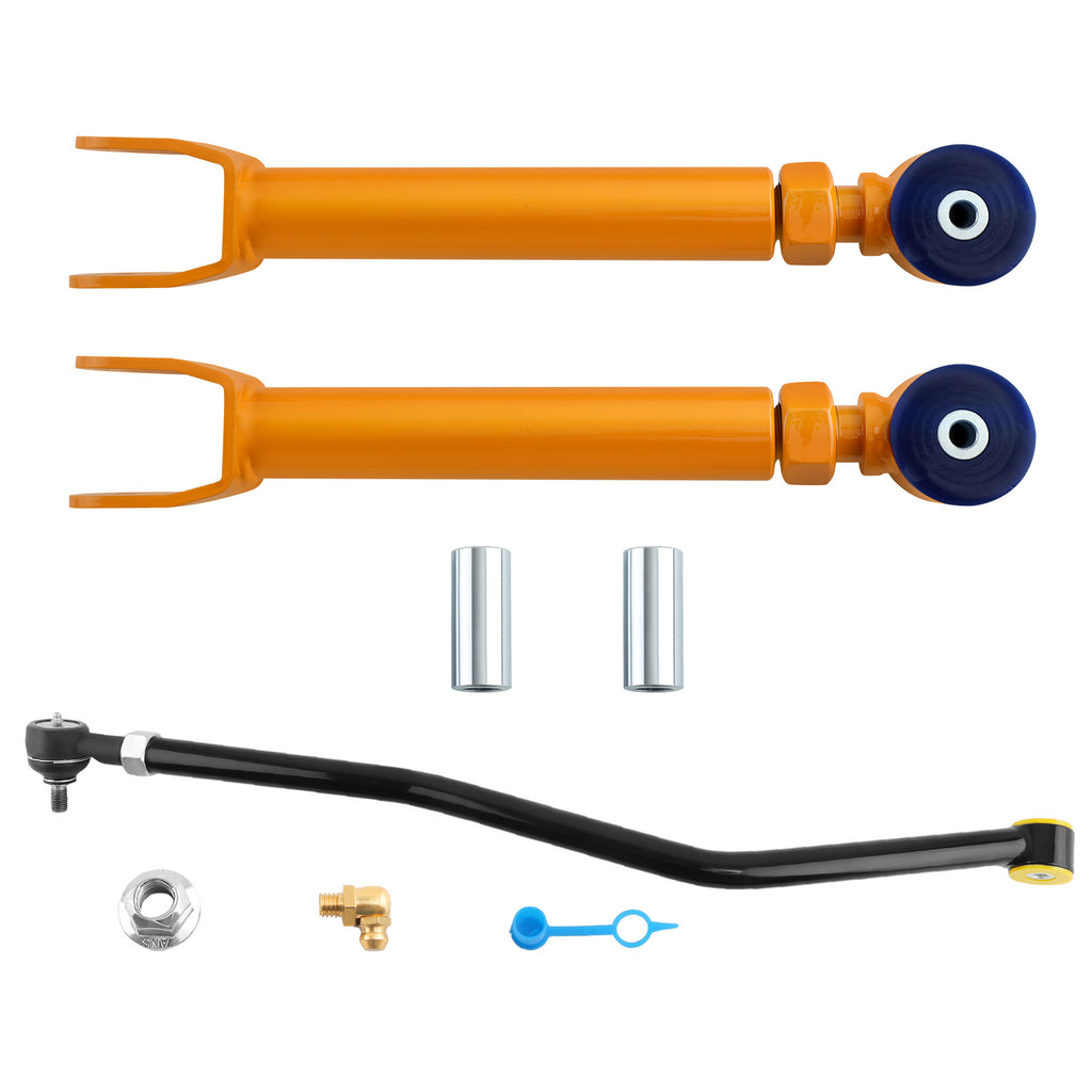 FRONT UPPER draagarm + FRONT TRACK BAR ADJUSTABLE compatibel met...