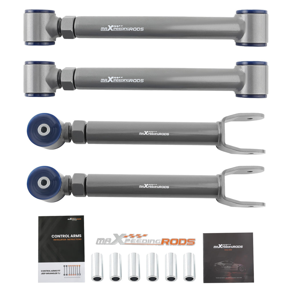 BRAS DE CONTRÔLE AJUSTABLE 0- 4 » LIFT compatible for JEEP CHEROKEE XJ WRANGLER TJ 1984-06
