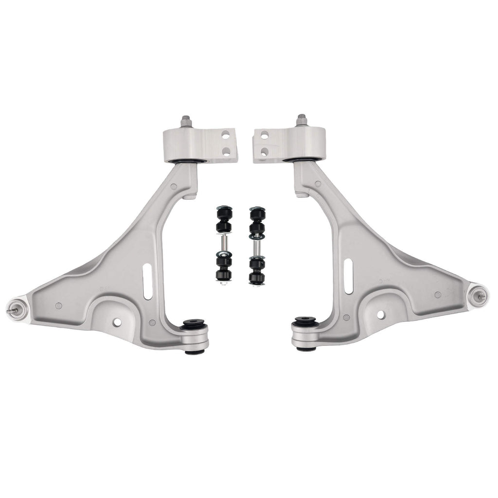 FRONT LOWER WISHBONE CONTROL ARMS BALL JOINT SWAY BAR compatible for CADILLAC BUICK LUCERNE