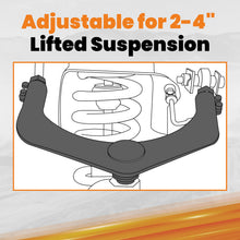 Load image into Gallery viewer, Upper Control Arms 2-4 Lift Kit compatible for Chevy/GMC K1500 88-98 compatible for Suburban/Tahoe 92-98