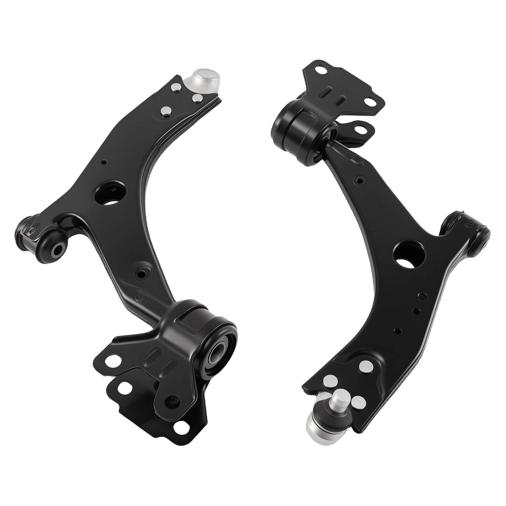 2X FRONT LOWER WISHBONE CONTROL ARMS RIGHT + LEFT compatible for FORD FOCUS MK3 2011-2015