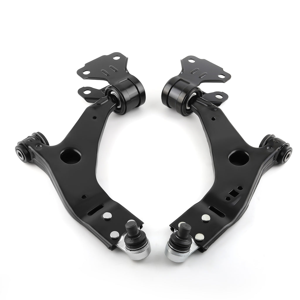 PAIR FRONT LOWER WISHBONE ARMS SET RIGHTLEFT geschikt voor FORD FOCUS MK3 2011-2015 STEEL