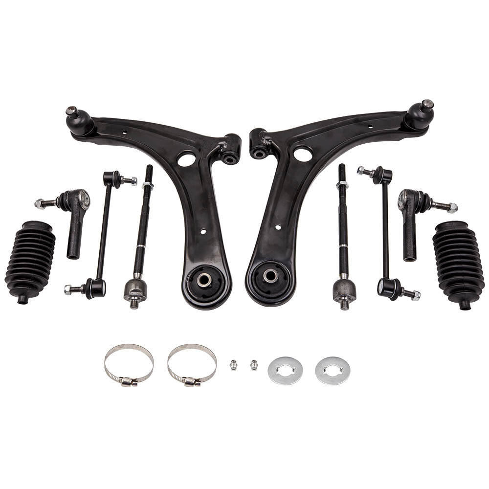 compatibel met Dodge Caliber 2007 - 2012 ADI 10pc Front Lower dra...